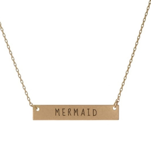 Jewelry - Gold Bar Necklace